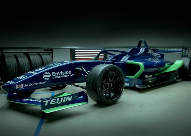 Двухместный гоночный электромобиль, разработанный Envision Racing