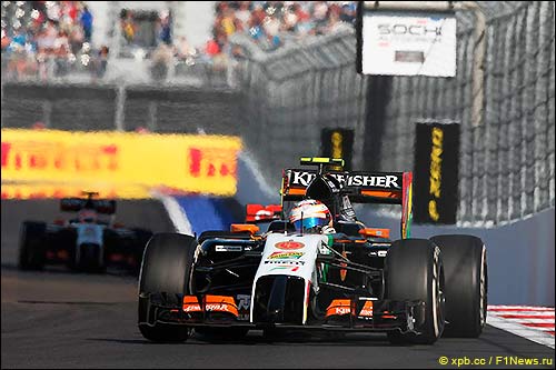 Серхио Перес и Нико Хюлкенберг