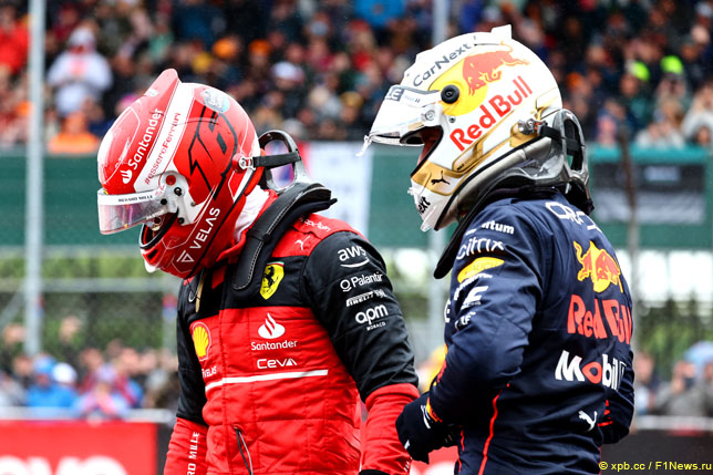 Шарль Леклер и Макс Ферстаппен