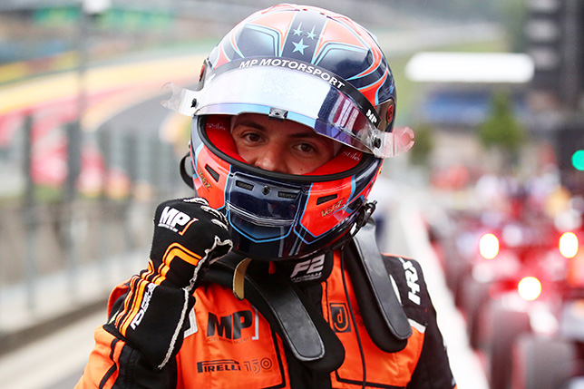 Фелипе Другович, победитель квалификации в Спа, фото пресс-службы Формулы 2