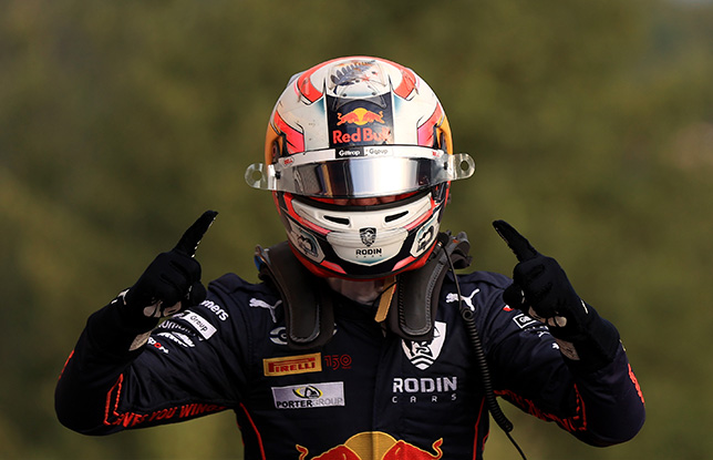 Лиам Лоусон - победитель субботнего спринта, фото пресс-службы Формулы 2