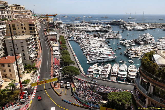 Трасса в Монако