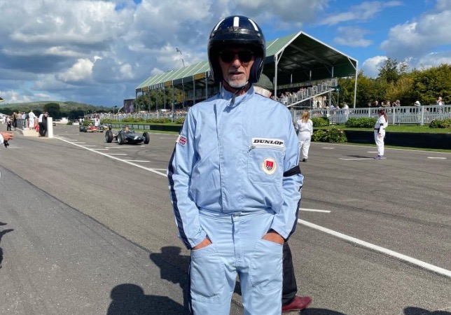 Деймон Хилл на фестивале Goodwood Revival, фото из социальных сетей