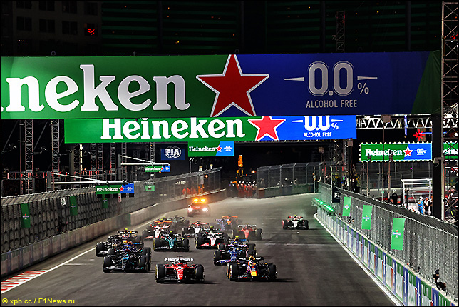 Старт Гран При Лас-Вегаса 2023