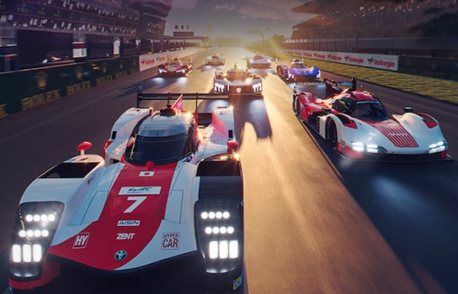 Постер FIA, посвящённый юбилейной гонке в Ле-Мане