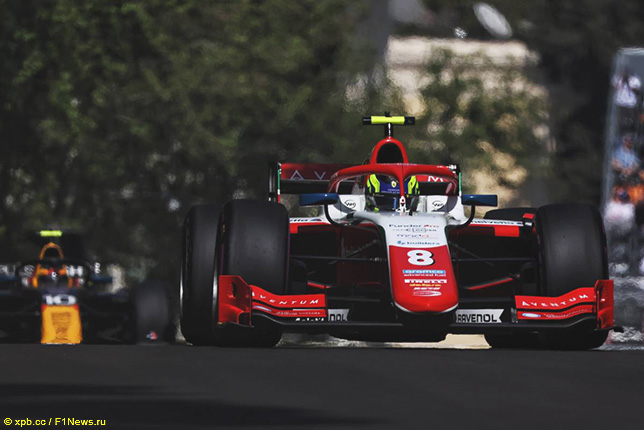 Оливер Берман, победитель субботнего спринта в Баку