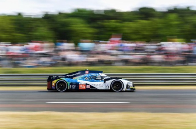 Гиперкар Peugeot на трассе в Ле-Мане, фото 24h-lemans.com