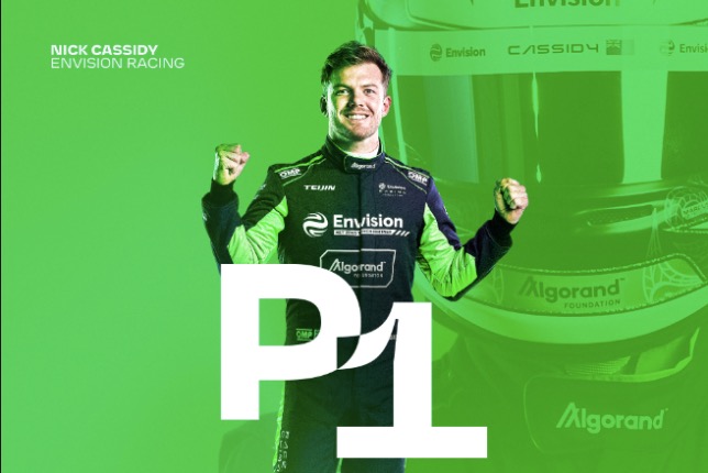 Ник Кэссиди, победитель финальной гонки сезона и вице-чемпион Формулы E