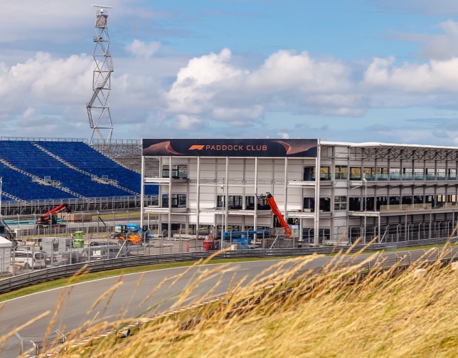 Обновление трибун на автодроме в Зандфорте, фото пресс-службы Гран При Нидерландов