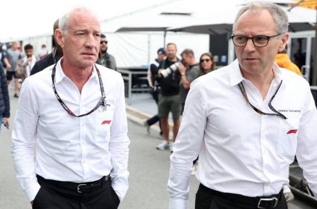 Грег Маффей, исполнительный директор Liberty Media, и Стефано Доменикали, президент Формулы 1, фото XPB