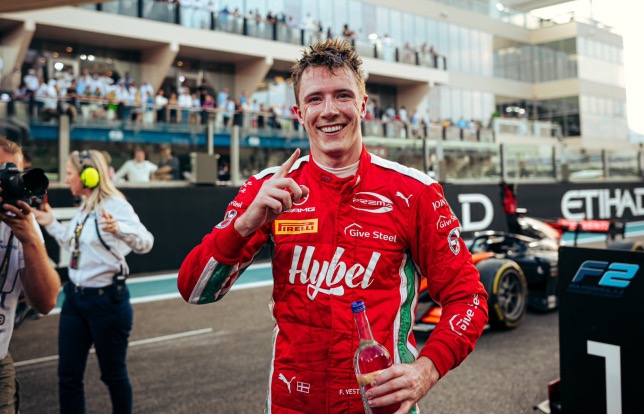 Фредерик Вести, победитель субботнего спринта Ф2, фото пресс-службы Mercedes