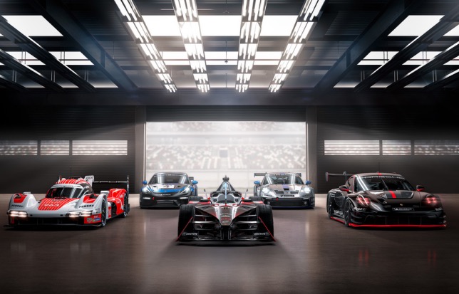Гоночные машины Porsche разных категорий, фото пресс-службы Porsche