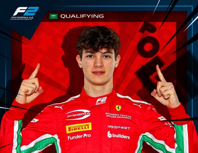 Оливер Берман – победитель квалификации в Саудовской Аравии, фото пресс-службы Ф2