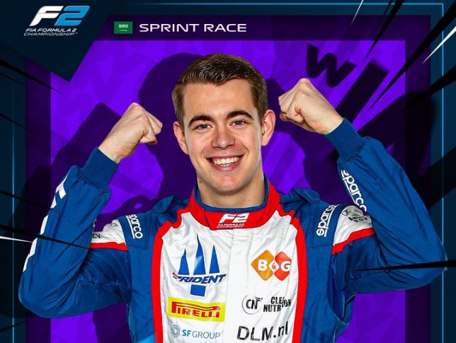 Ричард Ферсхор, победитель спринта в Джидде, фото Формулы 2