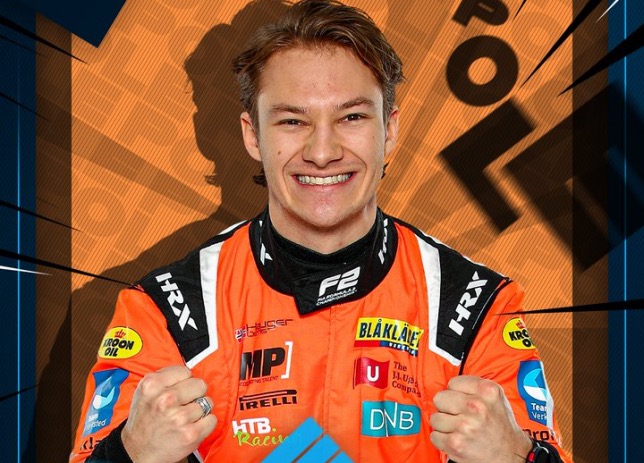 Деннис Хаугер, победитель квалификации в Австралии, фото Формулы 2