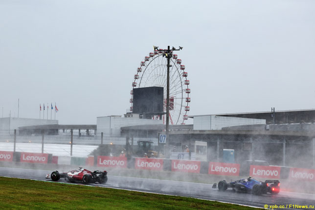 Дождь в Сузуке, 2022 год