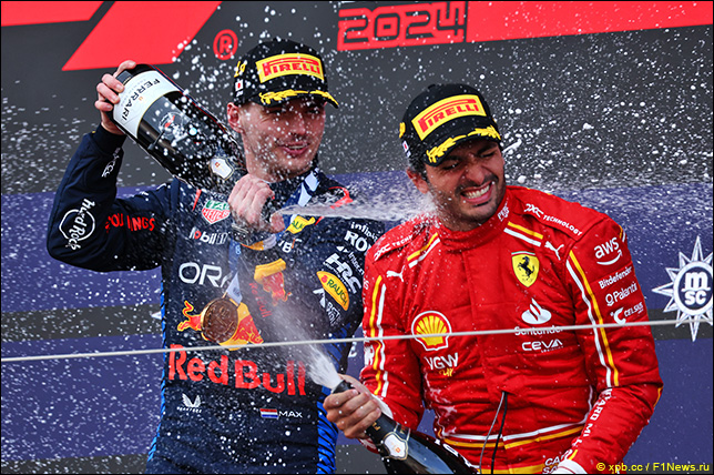Макс Ферстаппен и Карлос Сайнс