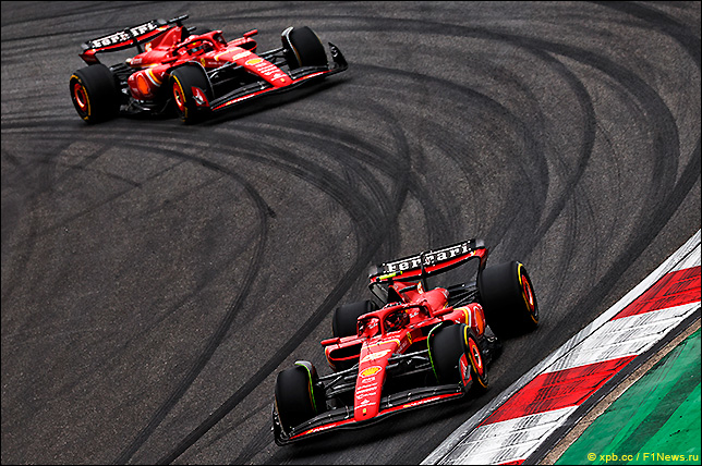 Карлос Сайнс и Шарль Леклер