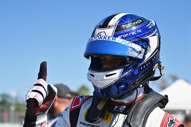 Пауль Арон, победитель квалификации на Хунгароринге, фото Формулы 2