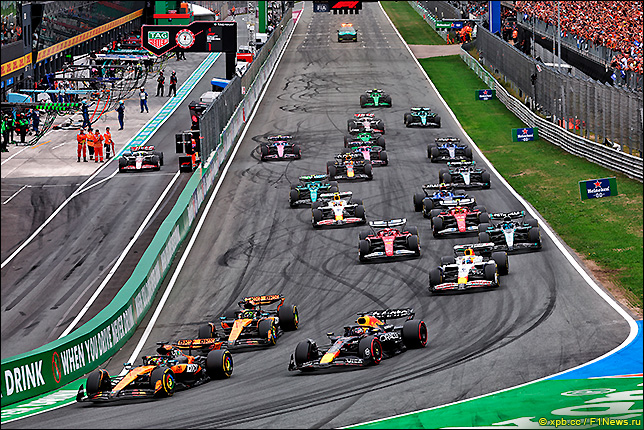 Старт Гран При Нидерландов 2025