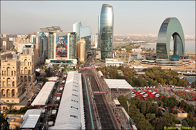 Стартовое поле Гран При Азербайджана 2025