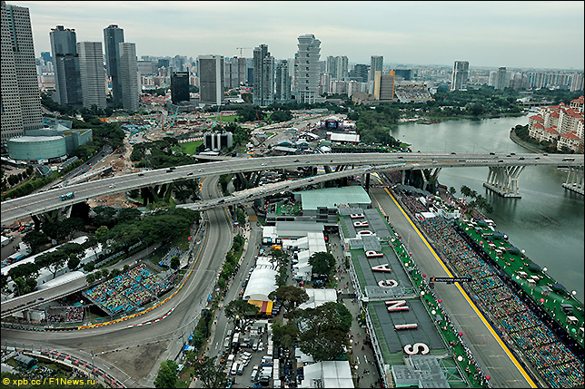 Стартовое поле Гран При Сингапура 2025