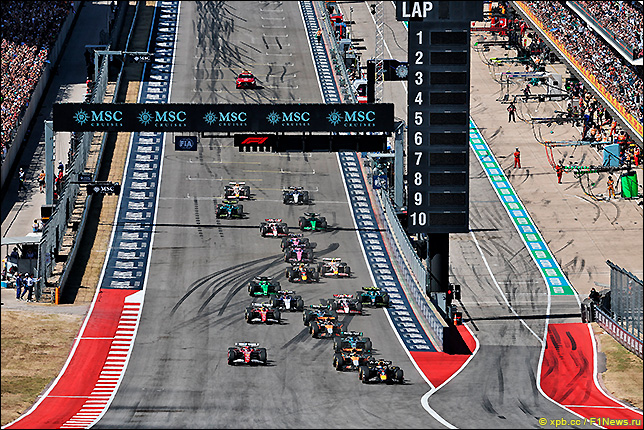 Старт Гран При США 2025