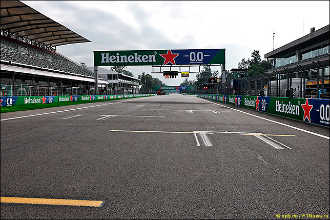 Стартовое поле Гран При Мехико 2025