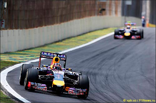 Себастьян Феттель и Даниэль Риккардо