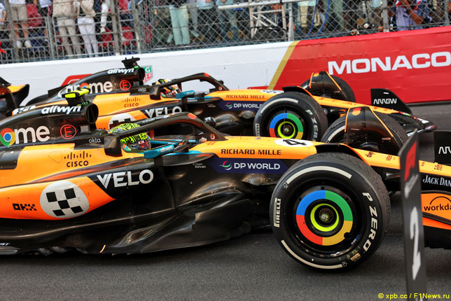 Ландо Норрис и Оскар Пиастри