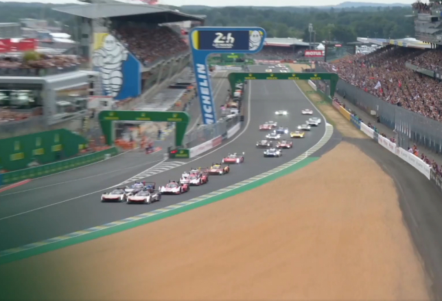 Старт марафона в Ле-Мане