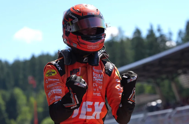 Ричард Ферсхор – победитель воскресной гонки на Red Bull Ring, фото Формулы 2