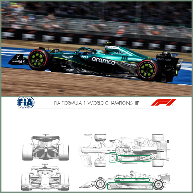 Машина Aston Martin в Сильверстоуне, фото XPB и FIA