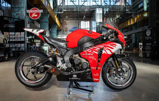 Мотоцикл Honda, принадлежавший Михаэлю Шумахеру, фото Sotheby's