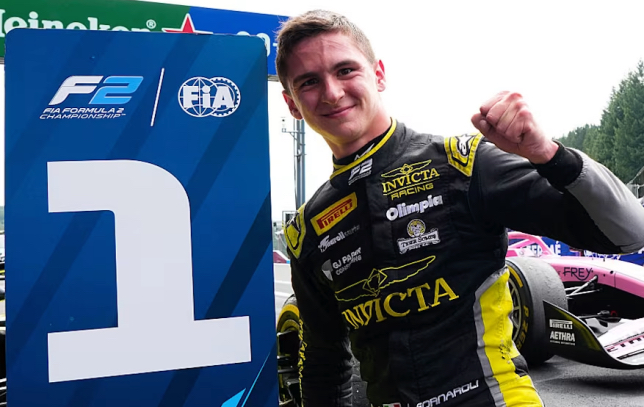 Леонардо Форнароли, победитель спринта в Спа, фото Формулы 2