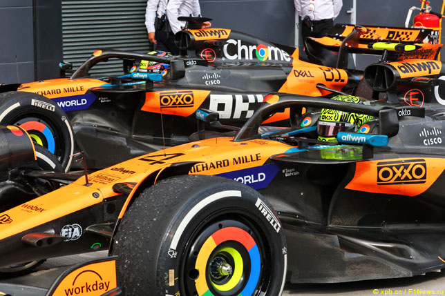 Ландо Норрис и Оскар Пиастри