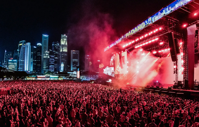 Сингапурский гоночный уик-энд всегда отличает яркая концертная программа, фото пресс-службы гонки