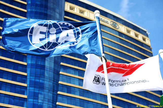 Флаги FIA и Формулы 1