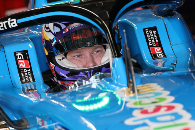 Калле Рованперя в кокпите машины Super Formula, фото из социальных сетей