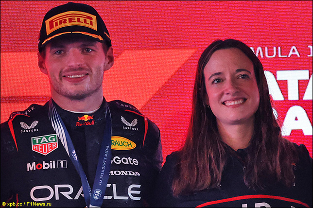 Макс Ферстаппен и Ханна Шмитц