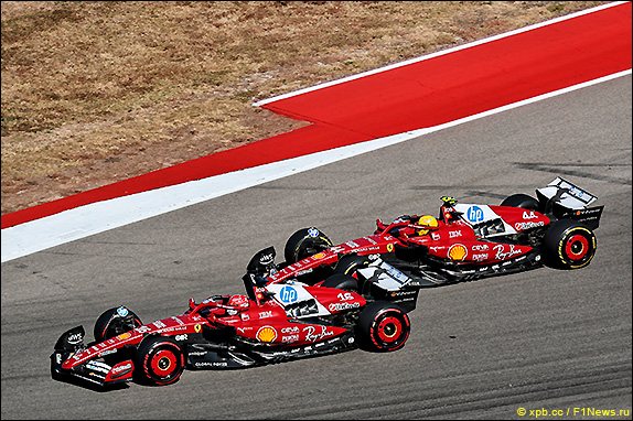 Шарль Леклер и Льюис Хэмилтон