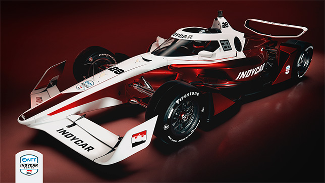Indycar представила новую машину для сезона 2028 года