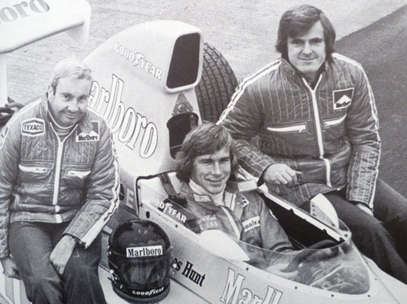 Тедди Майер, Джеймс Хант и Аластер Колдуэлл