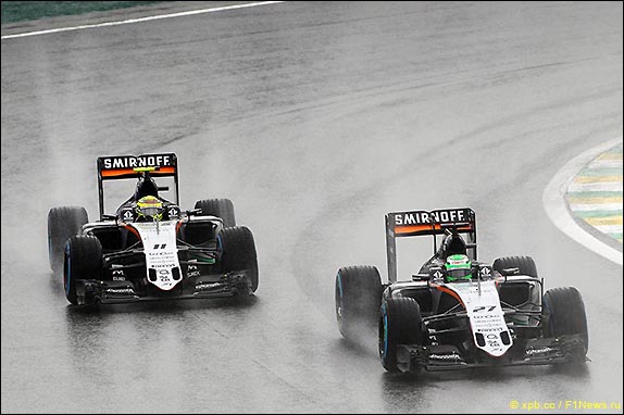 Нико Хюлкенберг и Серхио Перес