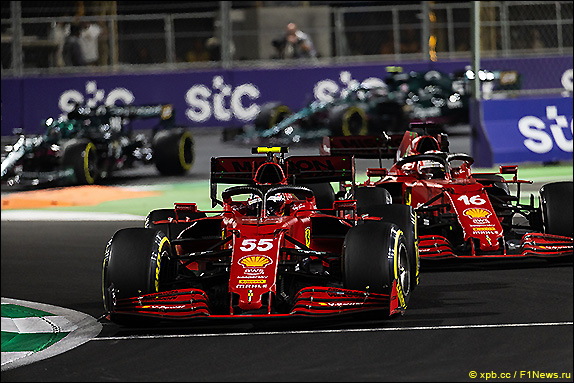 Карлос Сайнс и Шарль Леклер