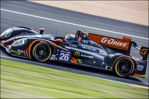 Машина команды G-Drive Racing