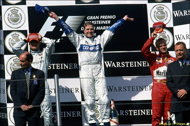 Подиум Гран-при Сан-Марино
