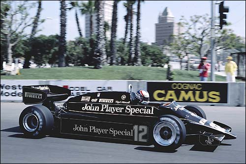 Lotus 92 Ford. Найджел Мэнселл. Резина Pirelli.