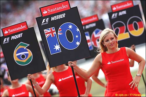 Стартовое поле Гран При Германии