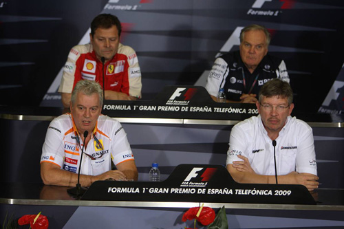 Гран При Испании. Пресс-конференция в пятницу.
